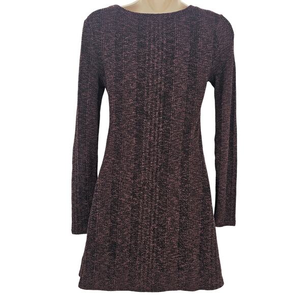 Urban Outfitters BDG Womans size S Petite Ribbed Knit Mini Sweater Dress Brown - Picture 4 of 8